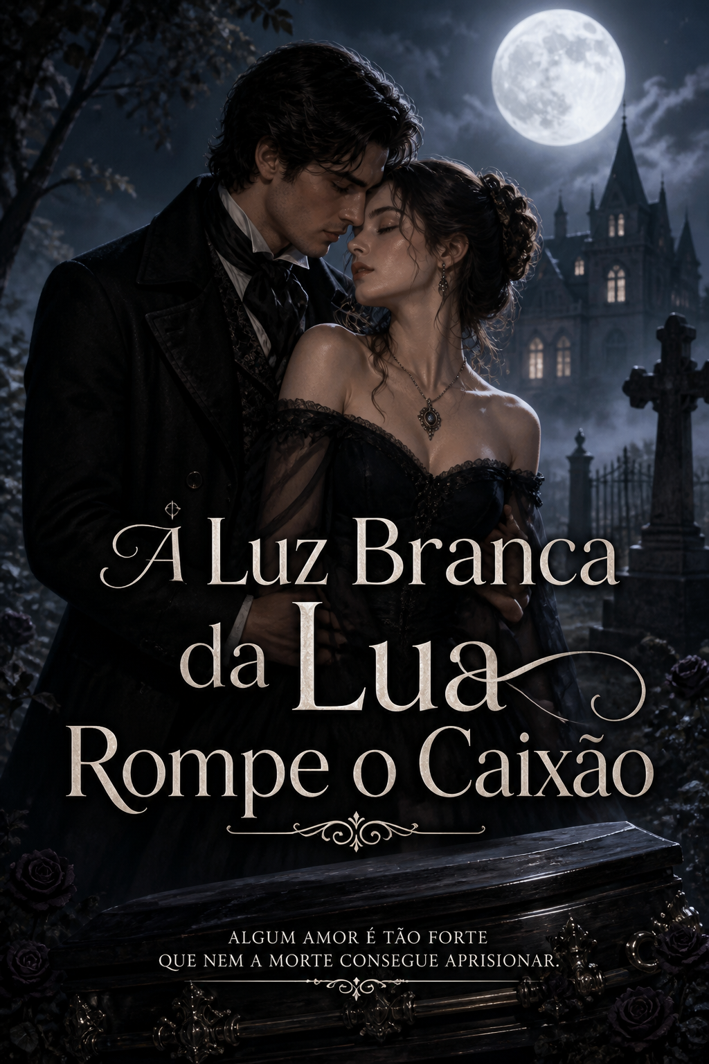 A Luz Branca da Lua Rompe o Caixão