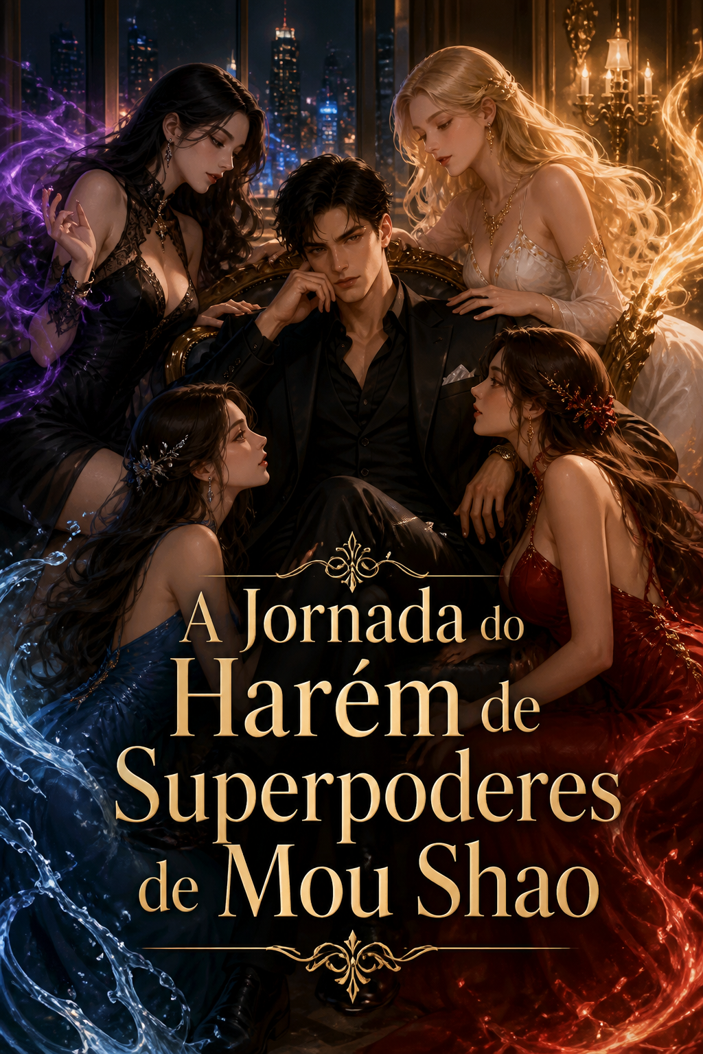A Jornada do Harém de Superpoderes de Mou Shao