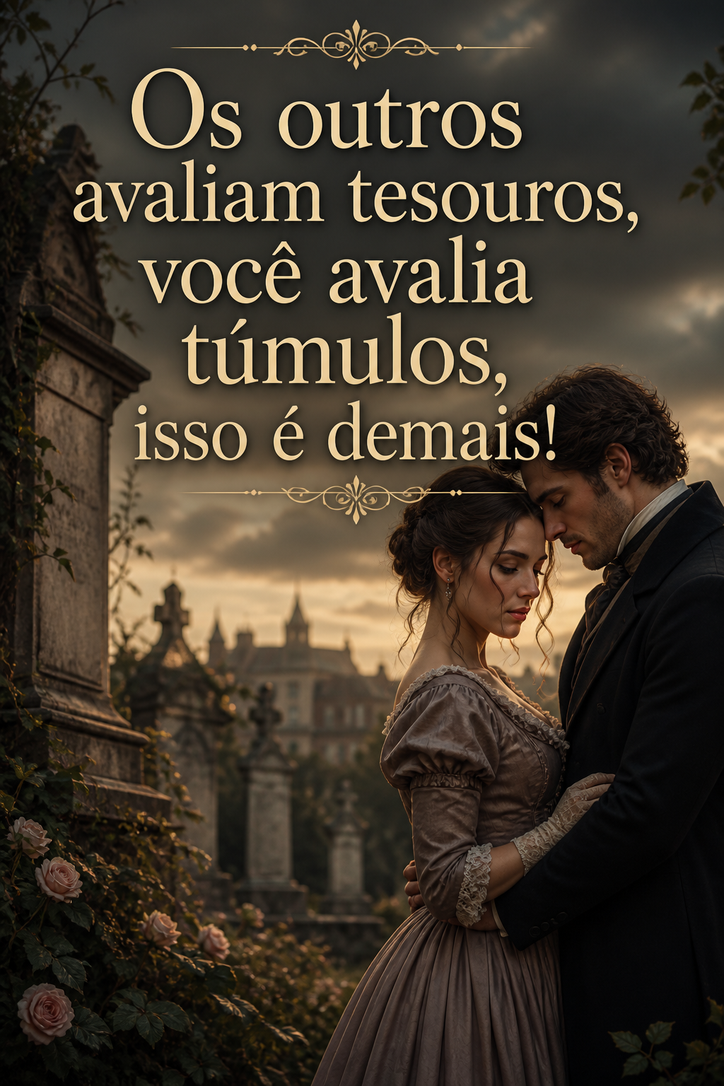 Os outros avaliam tesouros, você avalia túmulos, isso é demais!