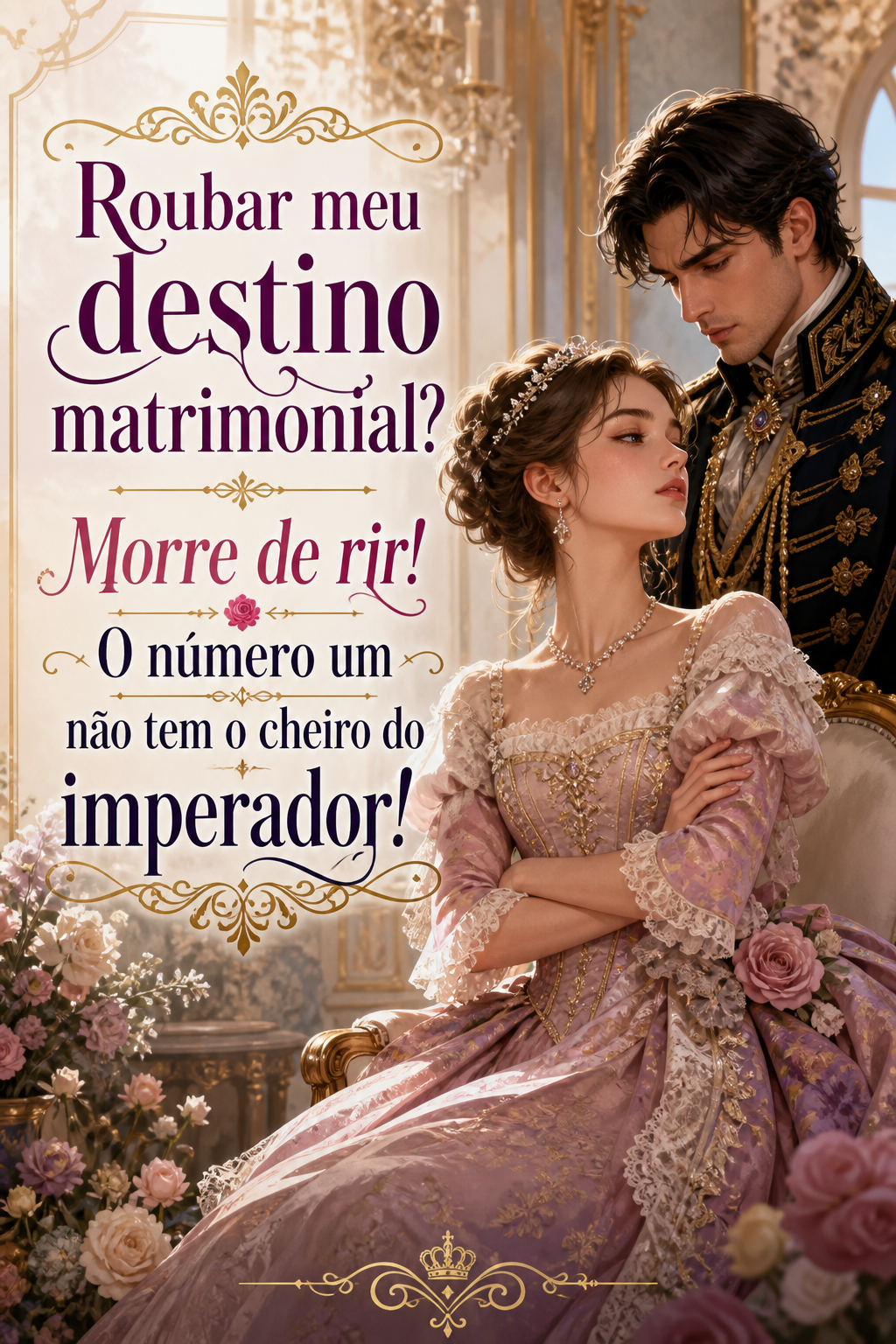 Roubar meu destino matrimonial? Morre de rir! O número um não tem o cheiro do imperador!