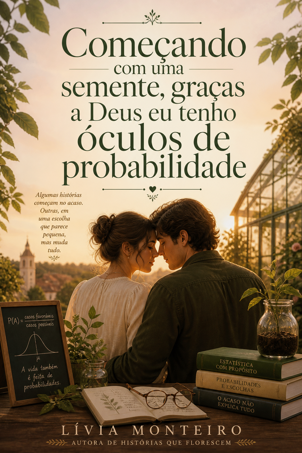 Começando com uma semente, graças a Deus eu tenho óculos de probabilidade