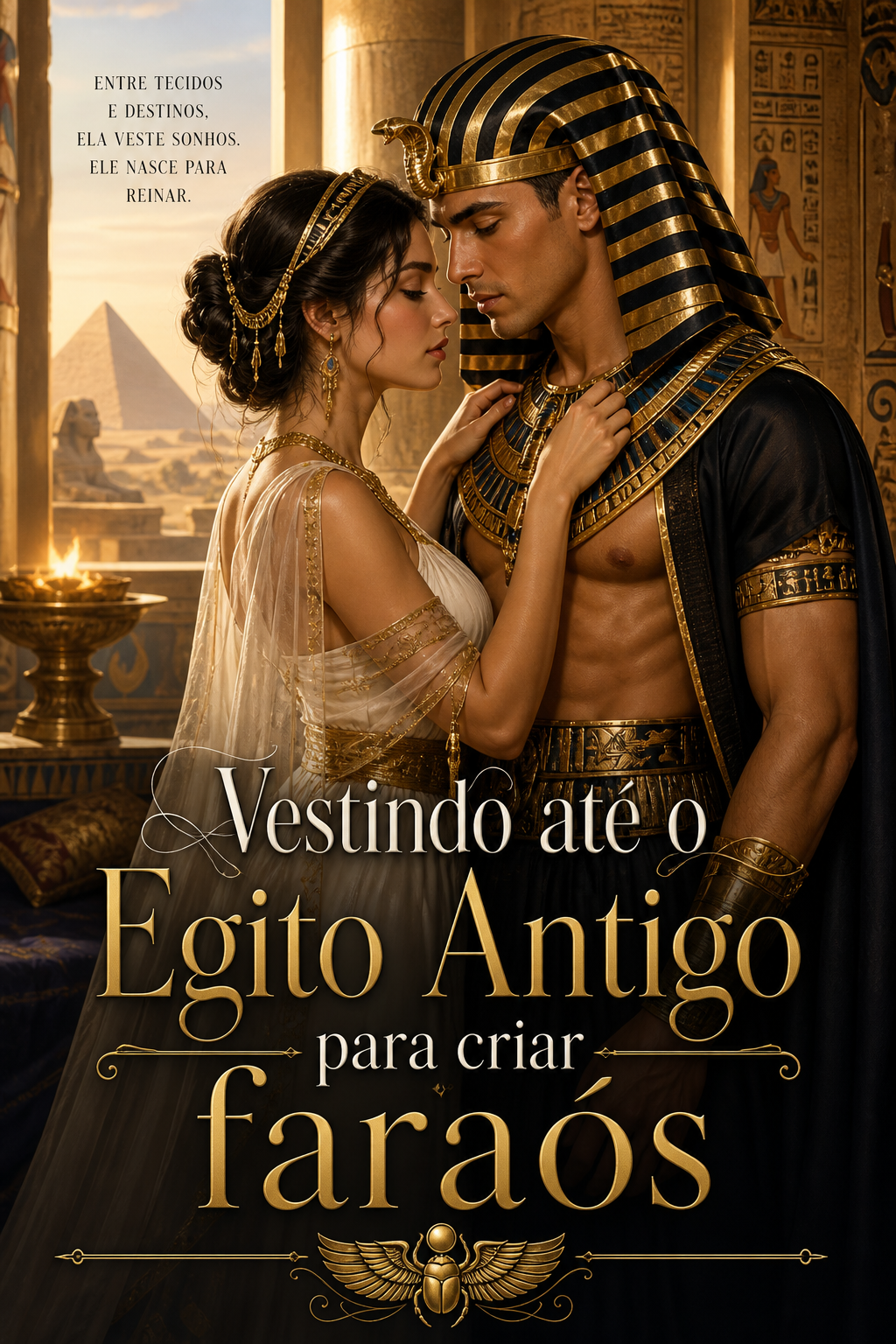 Vestindo até o Egito Antigo para criar faraós